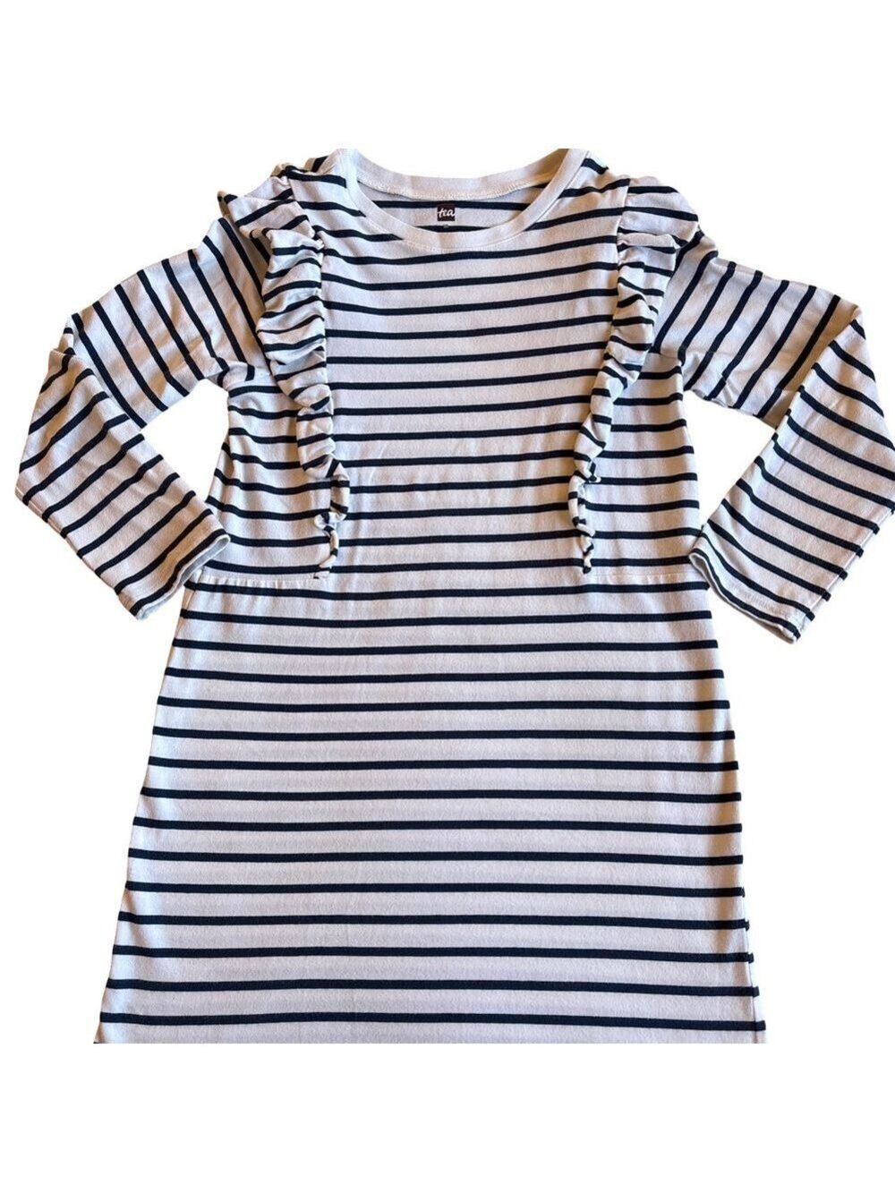 Tea Collection Navy and White Striped Top 10 (3 for $12 item)